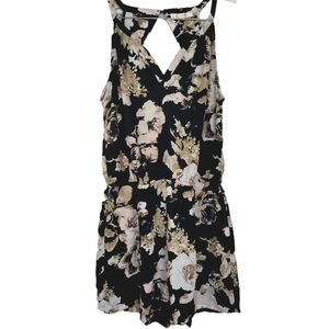 Floral Romper Size Small